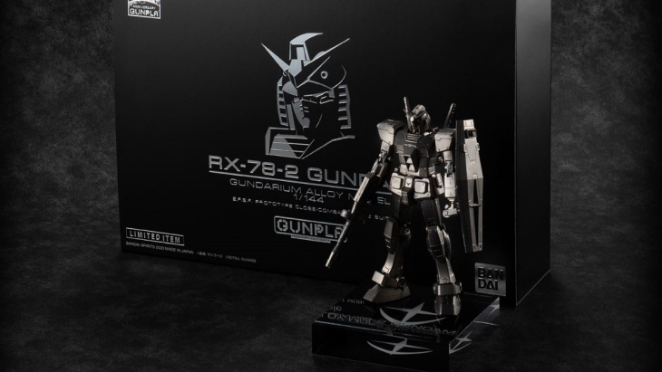 Terbuat dari Titanium, Gundarium Model Kit Edisi Spesial ini Dibanderol Rp30 Juta