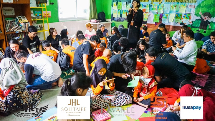 PT Merah Putih Media Berbagi dengan Anak-Anak Penyintas Kanker di Yayasan Amaryllis Kirana