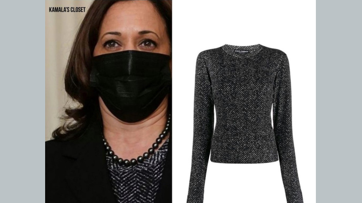 Kamala Harris Dikritik karena Kenakan Dolce & Gabbana