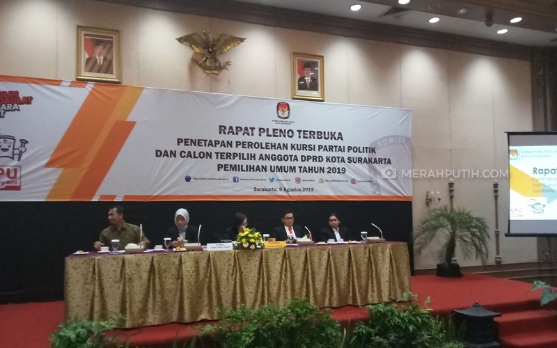  PDI Perjuangan Raih 30 Kursi DPRD Solo, Demokrat dan PPP Terlempar