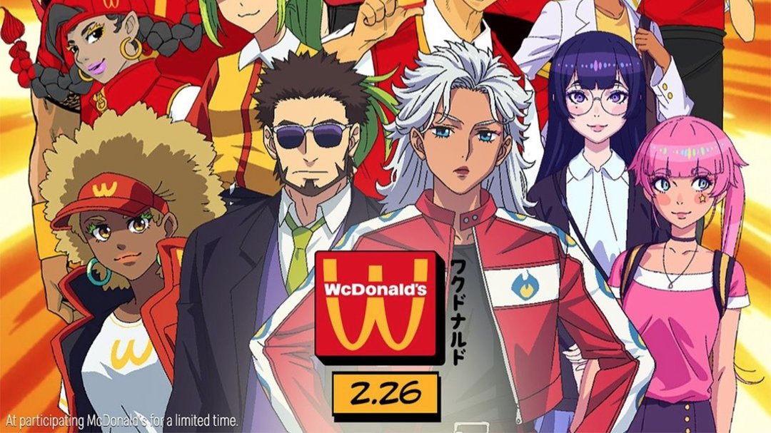 Kolaborasi Bareng Studio Pierrot, McDonald’s Bikin Anime