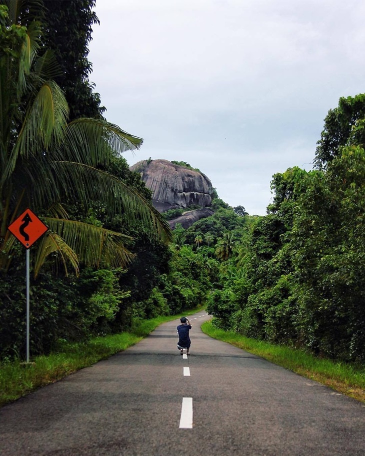 Mengintip Batu Baginde, Batu Granit Terbesar di Belitung
