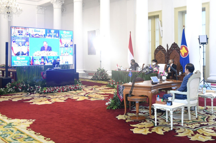 Jokowi Serukan KTT ASEAN Selesaikan Krisis Myanmar