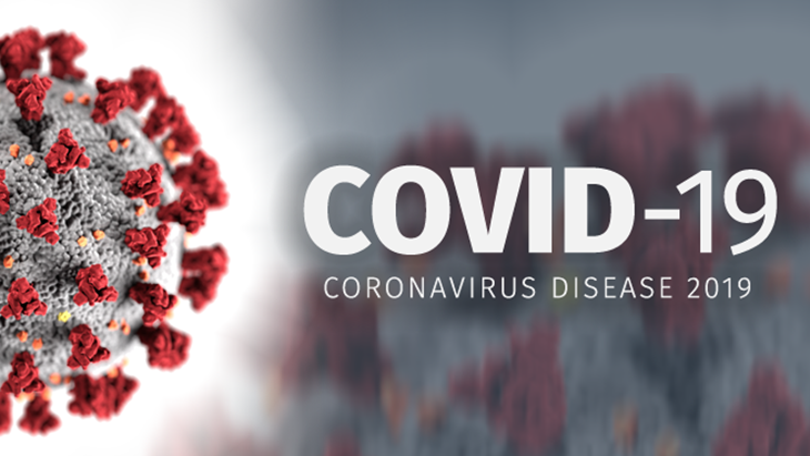 Ilustrasi virus corona atau covid-19