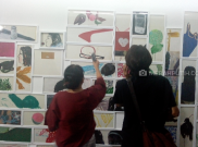 Puluhan Karya Tanpa Judul Padati Galeri Kertas Studio Hanafi