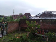  Puting Beliung Terjang Sukoharjo, Puluhan Rumah Rusak Berat 