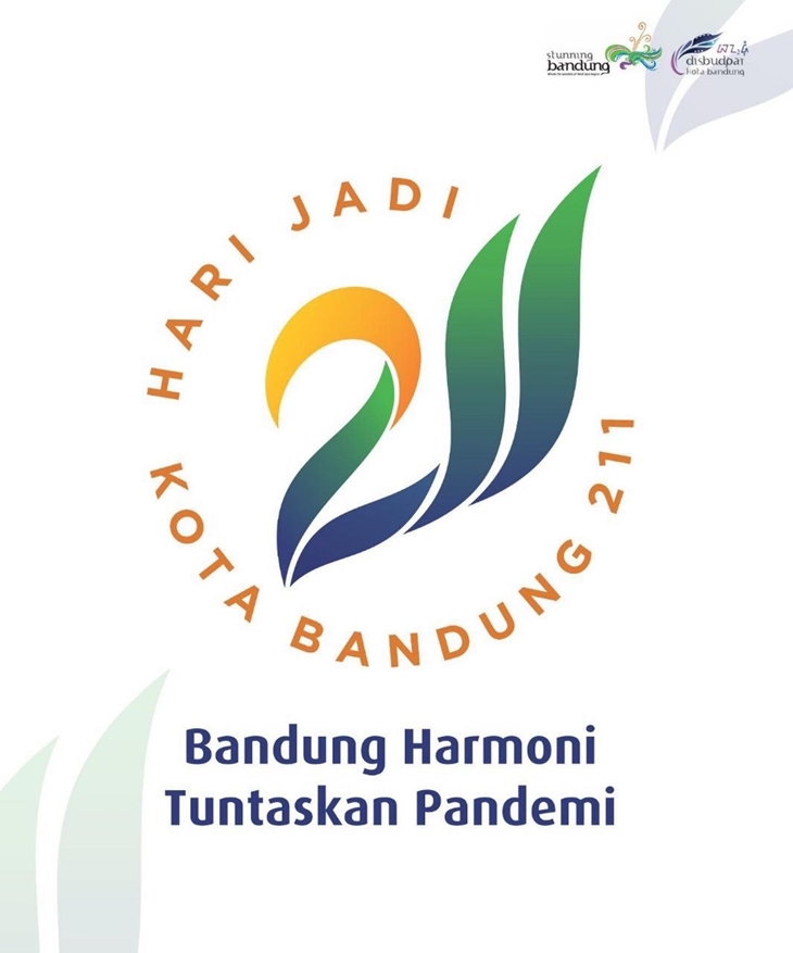 Logo resmi Hari Jadi Kota Bandung (HJKB) ke-211 resmi diperkenalkan kepada publik. (Foto: MP/Humas Pemkot Bandung)
