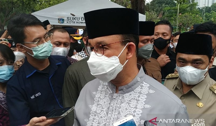 Anies Tetapkan PPKM Level 1 Periode Libur Natal dan Tahun Baru