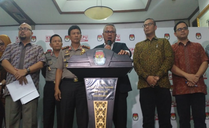 Ketua KPU Arief Budiman 