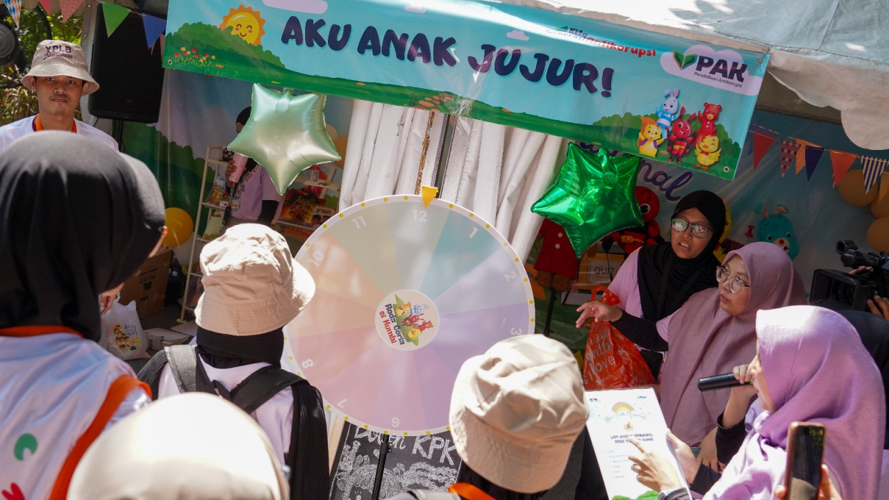 Hari Anak Nasional 2026, KPK Tanamkan Nilai Antikorupsi kepada Generasi Muda Lewat Edukasi Interaktif