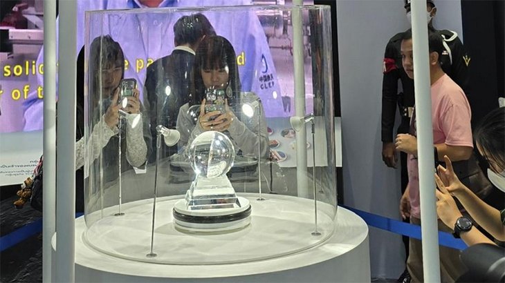 Dipamerkan di Sci Power for Future Thailand Fair, Sampel Tanah Bulan Jadi Sorotan