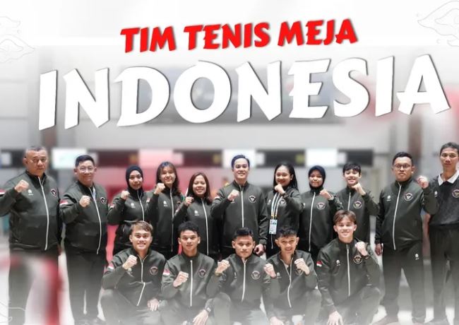 Tampil Impresif Tim Tenis Meja Indonesia Setelah 15 Tahun Vakum di Panggung Internasional