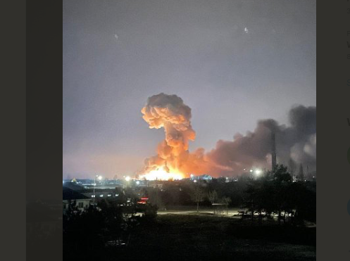 Serangan ke Ukraina. (Foto:  Michael Holmes @holmescnn) ·