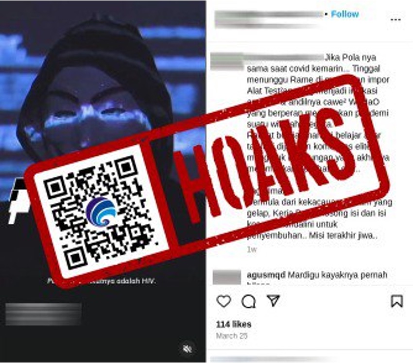 [HOAKS atau FAKTA]: HIV Jadi Pandemi Berikutnya Setelah COVID-19