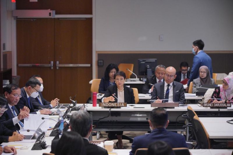 Menlu se-ASEAN Bertemu di AS Bahas Persiapan KTT