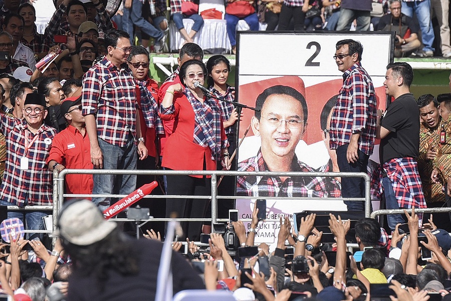  Megawati Optimistis Pasangan Ahok-Djarot Menang 