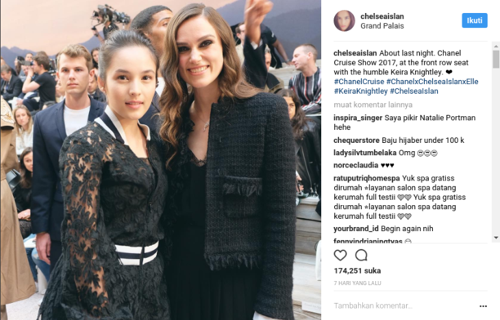 instagram @chelseaislan