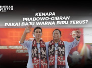 Kenapa Prabowo-Gibran Pakai Baju Warna Biru Terus?