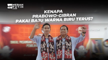 Kenapa Prabowo-Gibran Pakai Baju Warna Biru Terus?