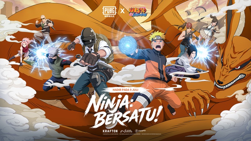PUBG Mobile x Naruto Shippuden Resmi Hadir 9 Juli 2026, Simak Fitur Baru di Update Versi 4.5