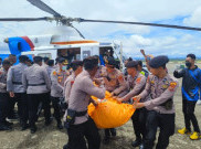 Dua Helikopter Pembawa Jenazah Korban KKB Tiba di Nabire