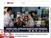 [HOAKS atau FAKTA]: Pj Heru Budi Gelapkan Bantuan Korban Banjir