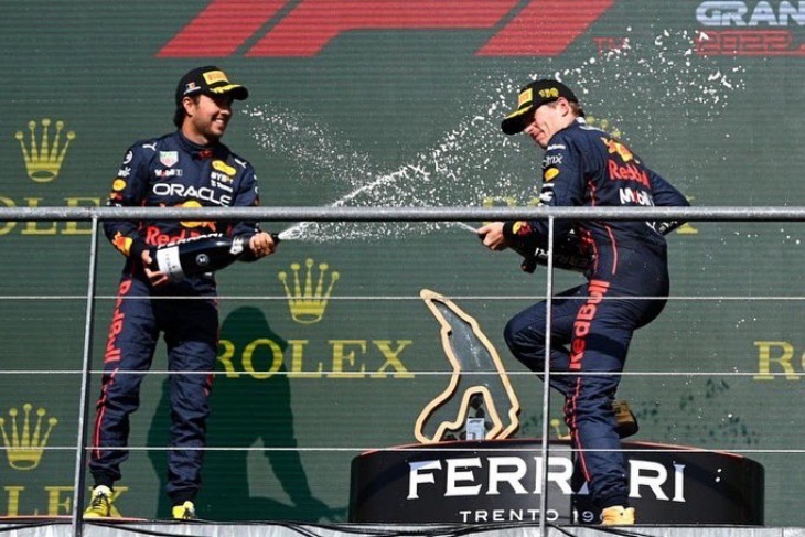 Double Podium di F1 GP Belgia 2022, Mobil Lubricants Takjub dengan Perfoma Duo Red Bull Racing