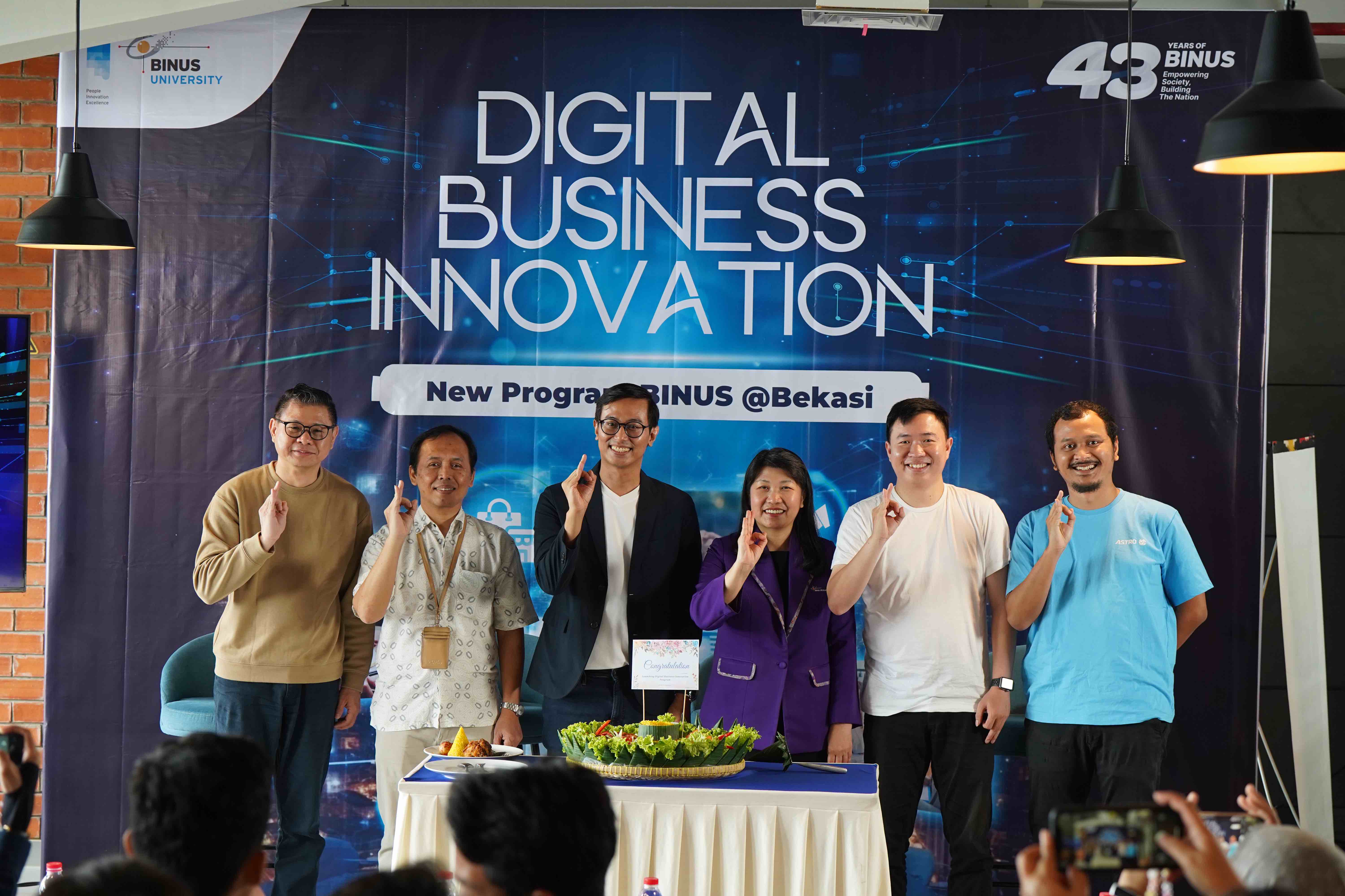 Kembangkan Industri Digital, BINUS University Luncurkan Program Digital Business Innovation