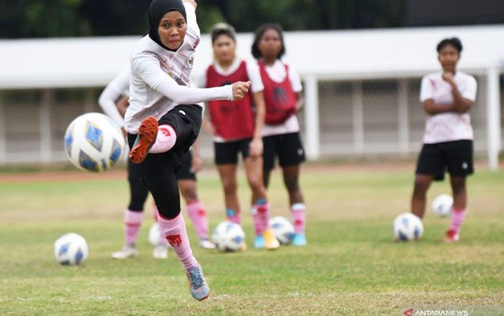 Timnas Putri Indonesia Jadi Lumbung Gol di Piala Asia 2022
