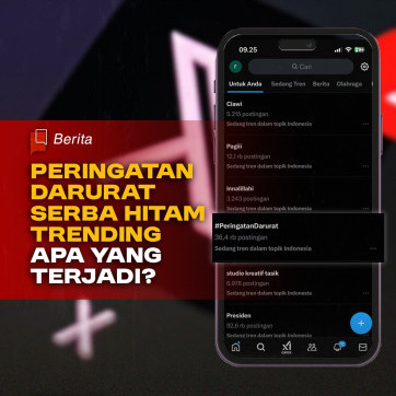 Peringatan Darurat Serba Hitam Trending, Apa yang Terjadi?