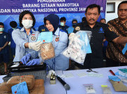 Polresta Palembang Musnahkan Ratusan Butir Pil Ekstasi