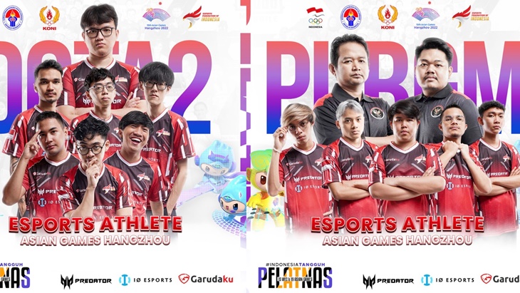 Timnas PUBG Mobile dan DOTA 2 Siap Berlaga di Asian Games ke-19