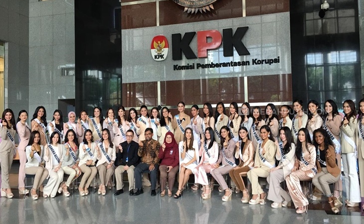  39 Finalis Puteri Indonesia Belajar Antikorupsi ke KPK