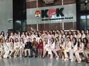  39 Finalis Puteri Indonesia Belajar Antikorupsi ke KPK