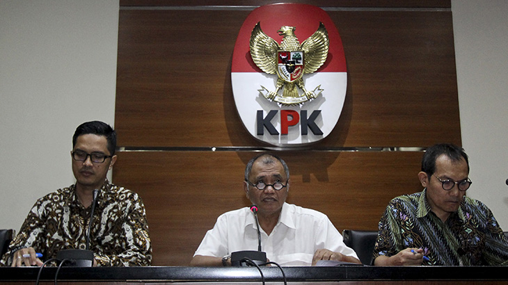 Ketua KPK Bantah Penetapan Tersangka Setnov Terkait Pansus Angket DPR