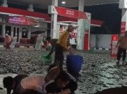 Viral Ribuan Lele Lepas di SPBU, Warga Ramai Ikut Kumpulkan
