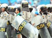 Ribuan Polisi Jaga Obyek Vital dan Tutup Akses Jalan Gedung DPR