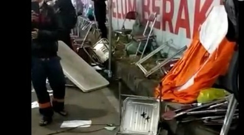Takut Telat Masuk Kerja, Pengendara Rusak Pos Pemeriksan COVID-19 Suramadu