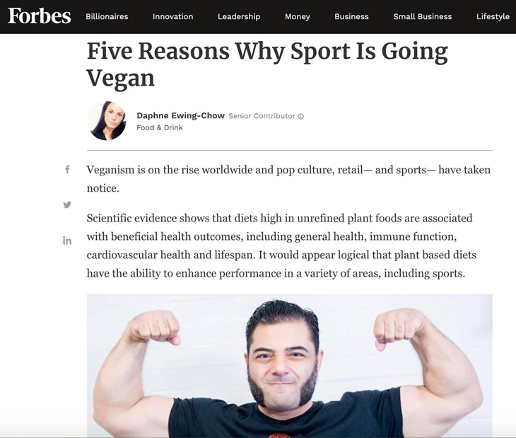 Film Dokumenter 'The Game Changers' Bantah Mitos soal Plant-Based Diet