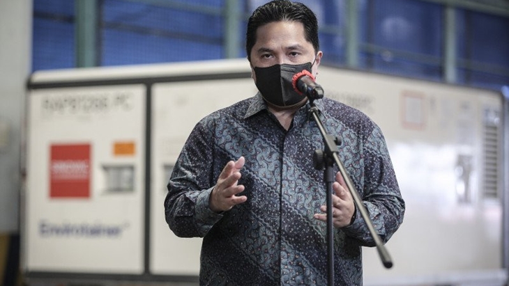 Erick Thohir Sampaikan Duka atas Meninggalnya Ketua Uji Klinis Vaksin Sinovac