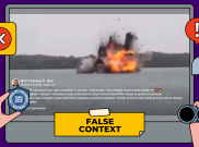 [HOAKS atau FAKTA]: Indonesia Tenggelamkan 31 Kapal Asal China di Natuna, Masuk secara Ilegal