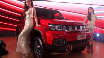 Menilik Mobil SUV BAIC BJ40 Plus di Ajang Otomotif GIIAS 2024