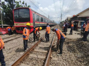 Mobil Tertabrak KRL di Citayam Berhasil Dievakuasi
