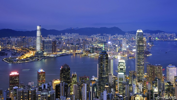 Hong Kong Siap Sambut 2022 di Victoria Harbour