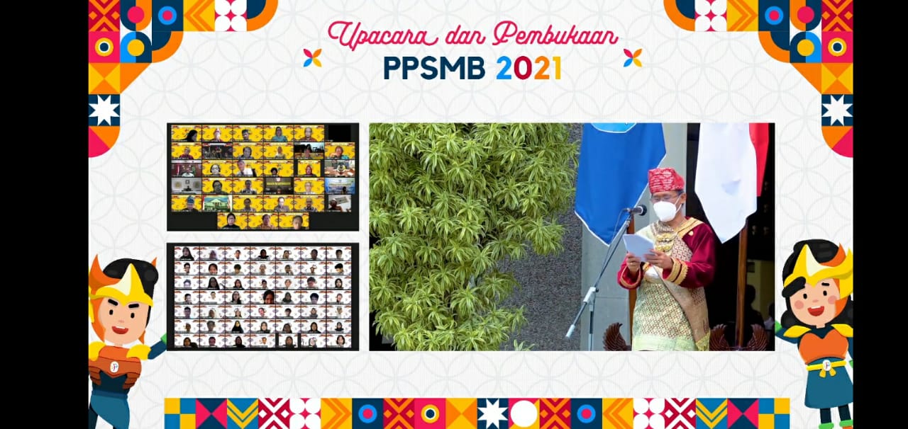 Ospek online. (Foto: Antara)