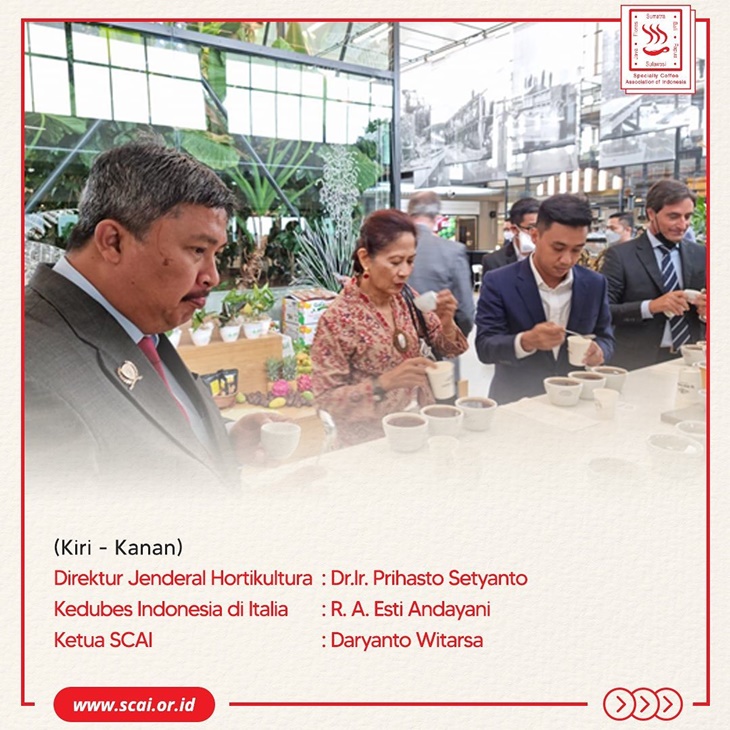 Gandeng La Marzocco, SCAI Berharap Kopi Indonesia Berkembang di Mata Dunia