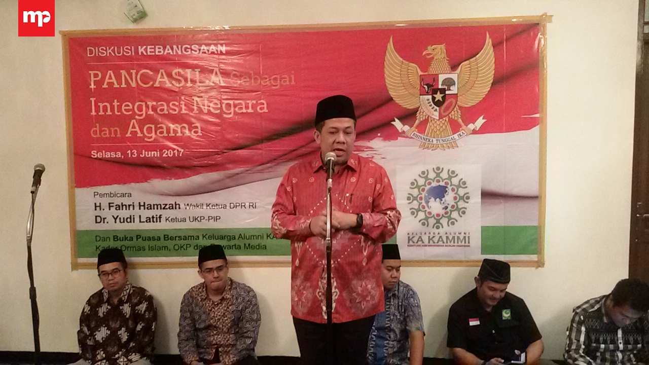 Ini Harapan Fahri Hamzah Terkait Pembinaan Ideologi Pancasila
