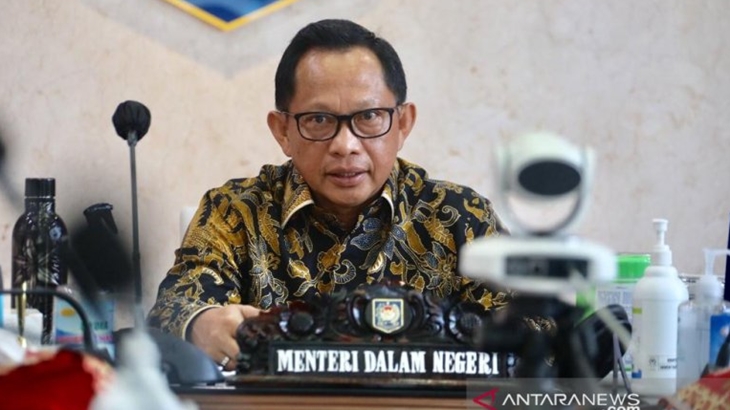 Mendagri Tegaskan Kantor di Zona Merah WFH 75 Persen
