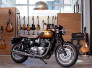 Triumph Berkolaborasi dengan Gibson, Hadirkan Motor Kustom Keren