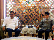 Menkeu Purbaya Sambangi Wakil Ketua DPD Tamsil Linrung Bahas UU HKPD 